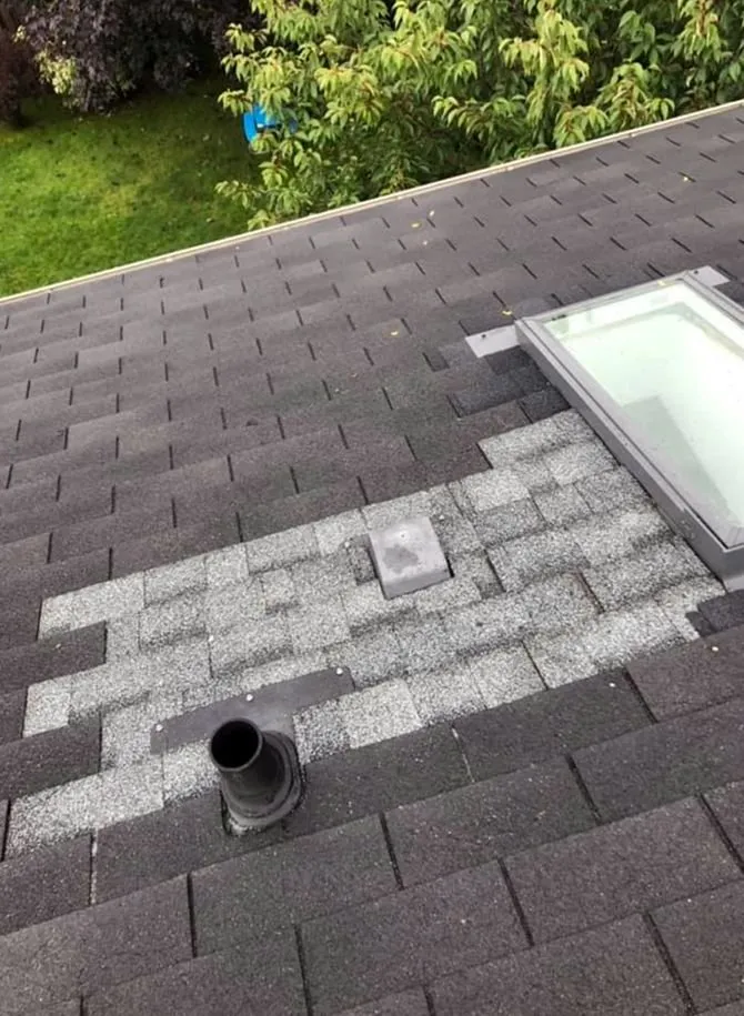 Slide of Globeville Roofing