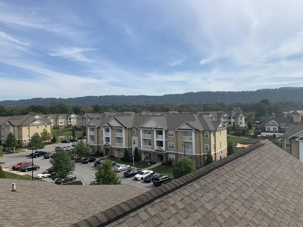 Slide of GM roofing and painting