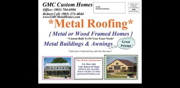 Gmc Metal Homes Logo