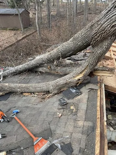 Professional roof replacement after storm damage in White Post, VA by GNS Roofing Of Winchester