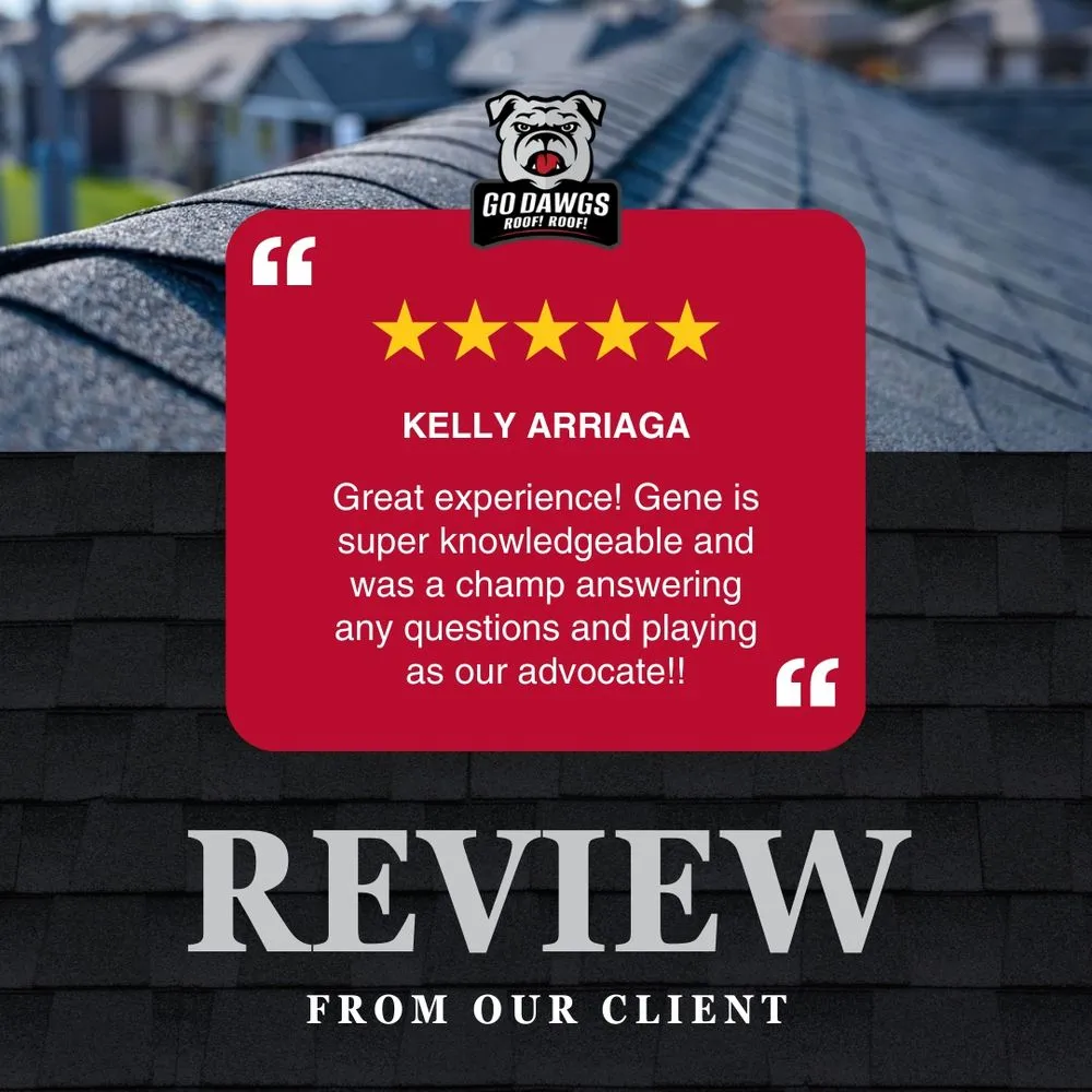 Slide of Go Dawgs Roof Roof