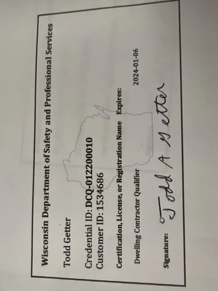 Slide of Go-Getter Roofing