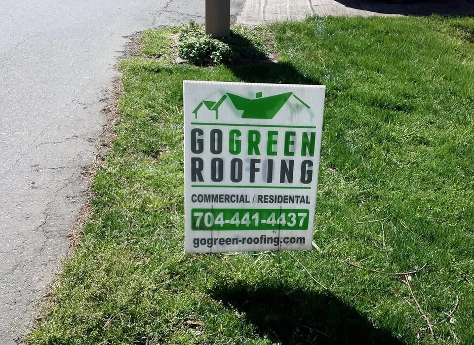 Slide of Go Green Roofing