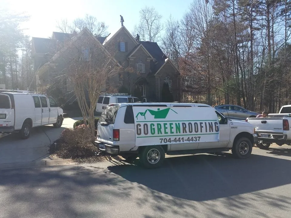 Slide of Go Green Roofing