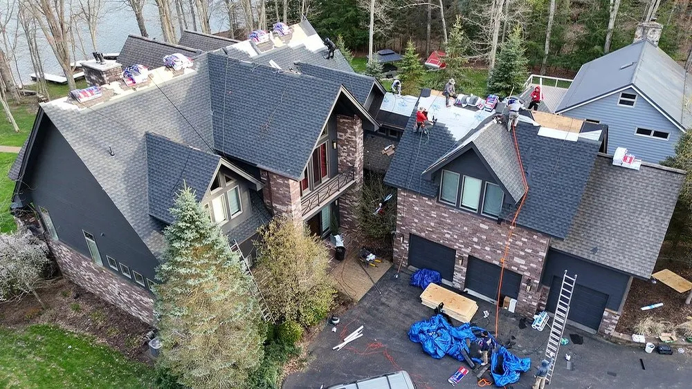 Slide of God Loves Us Construction