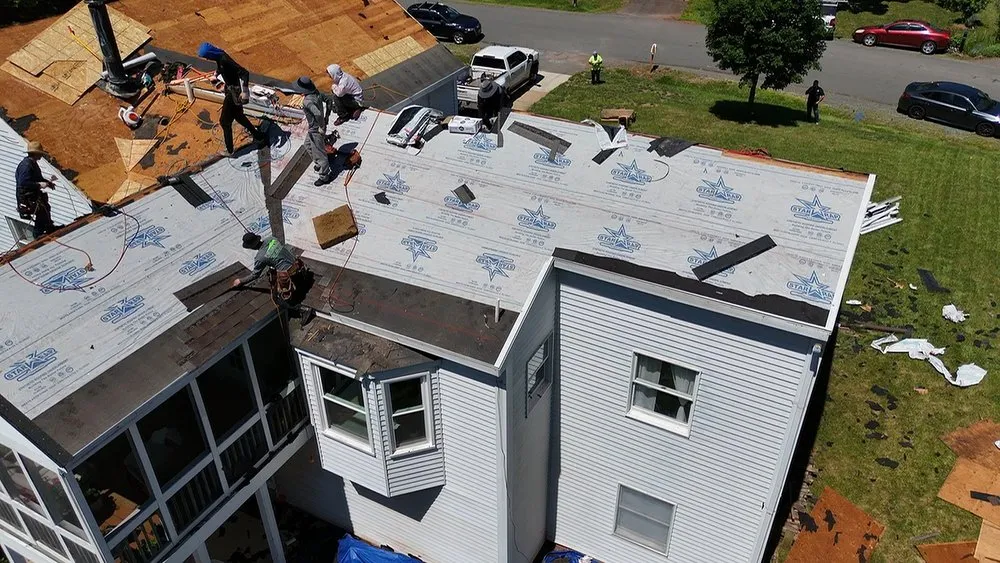 Slide of God Loves Us Construction