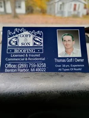Goff & Son Roofing Logo