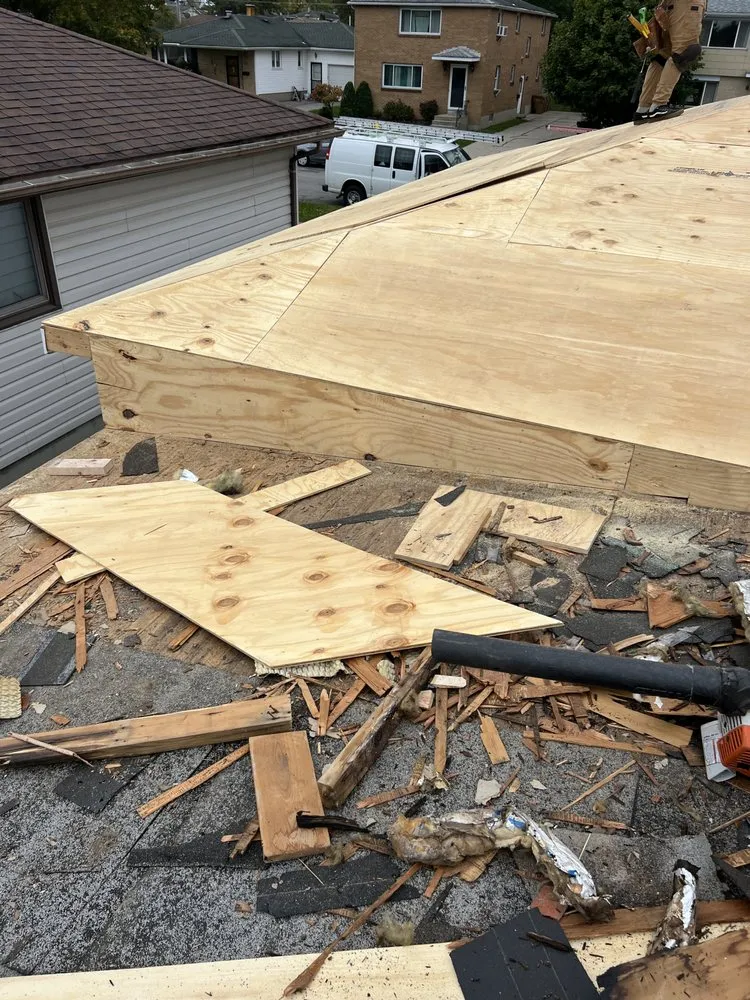 Slide of Gold Construction Roofing contractor