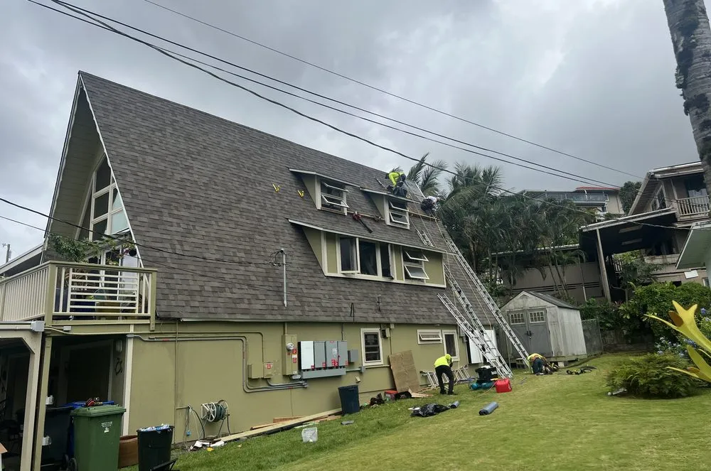 Slide of Gold Pacific Roofing