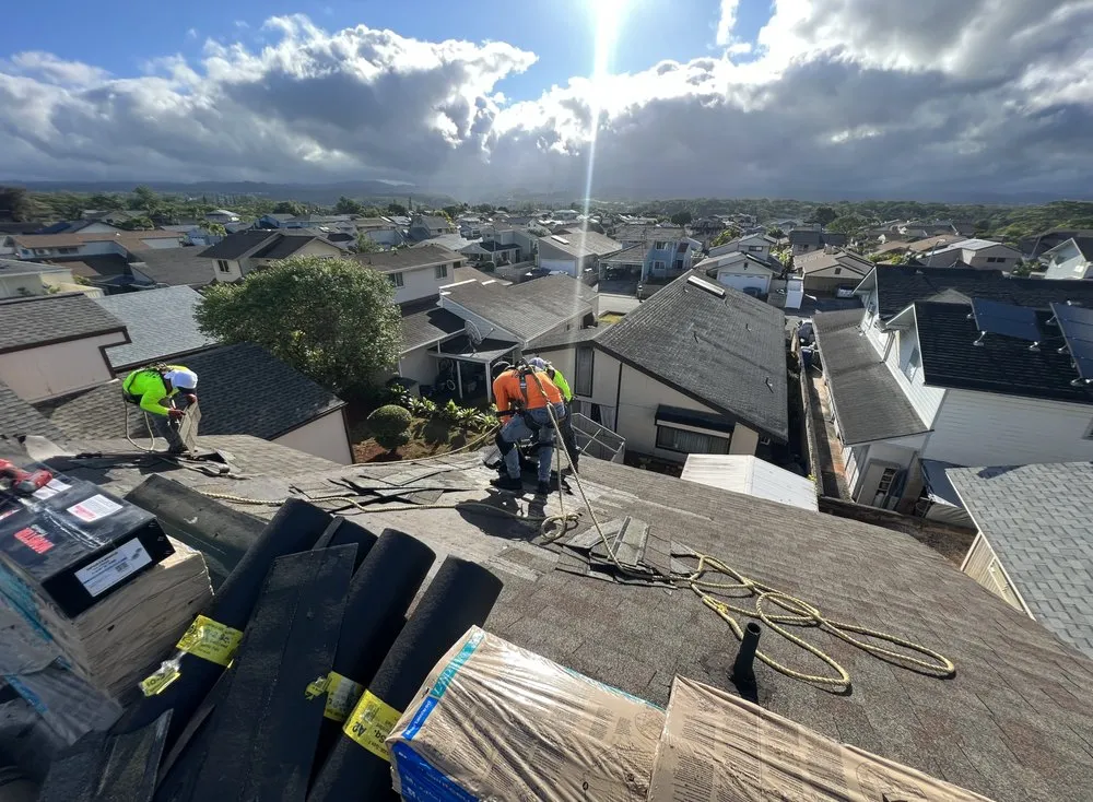 Slide of Gold Pacific Roofing
