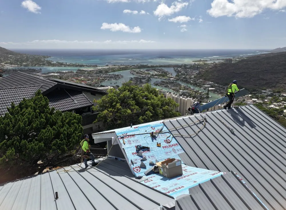 Slide of Gold Pacific Roofing