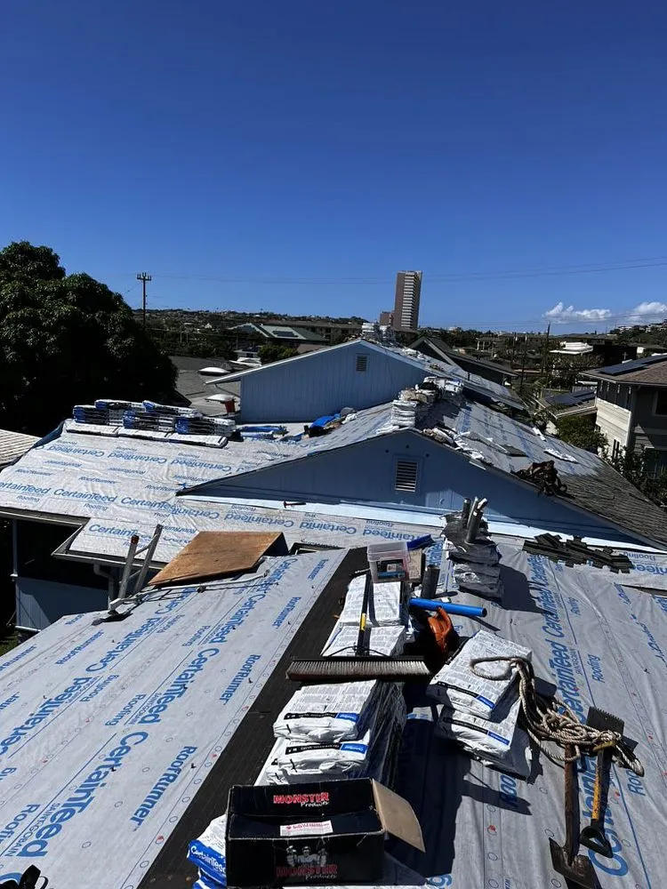 Slide of Gold Pacific Roofing