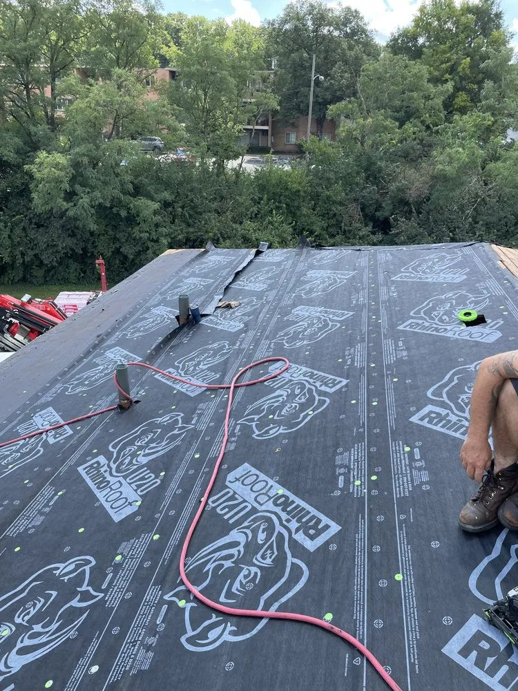 Slide of Gold Peak Roofing