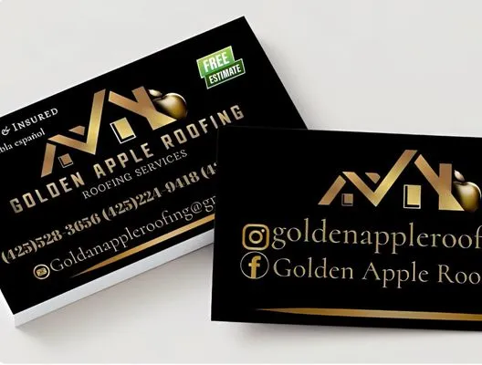 Golden Apple Roofing Logo
