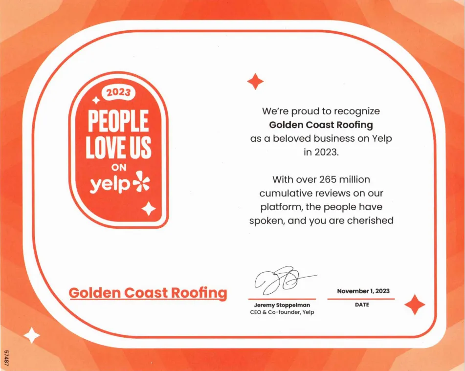 Slide of Golden Coast Roofing