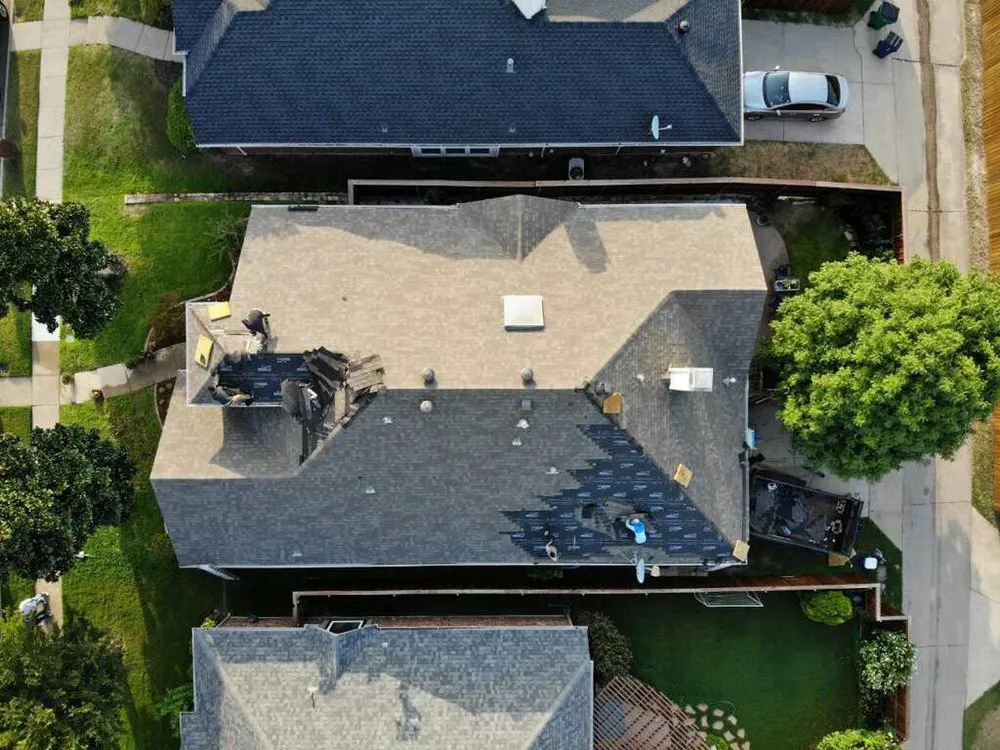 Slide of Golden Dome Construction