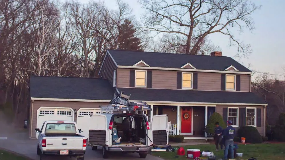 Slide of Golden Group Roofing