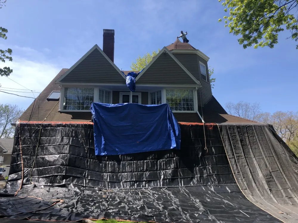 Slide of Golden Group Roofing