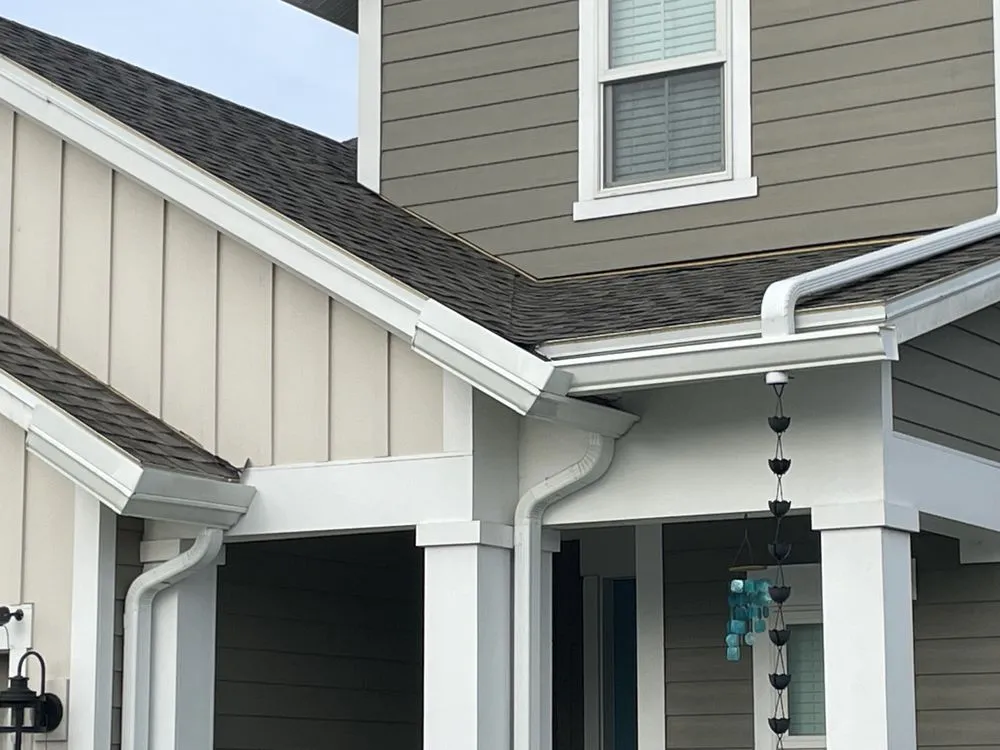 Slide of Golden Hammer Gutters