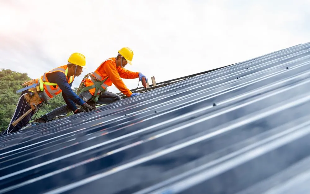 Slide of Golden Hammer Roofing