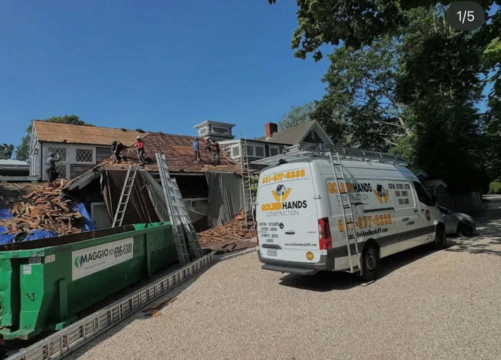 Slide of Golden Hands Construction