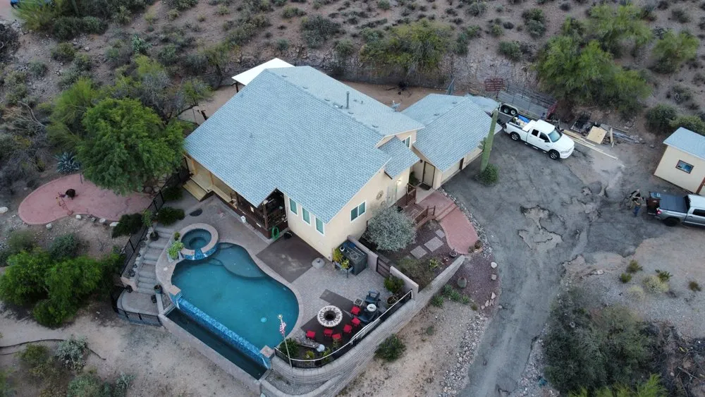 Slide of Golden Roofing Az