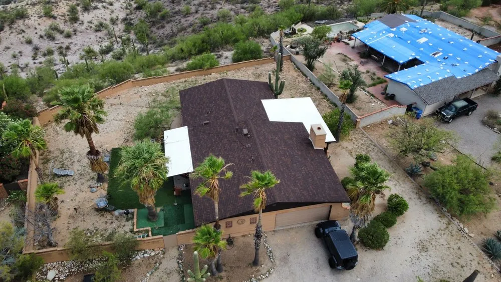 Slide of Golden Roofing Az