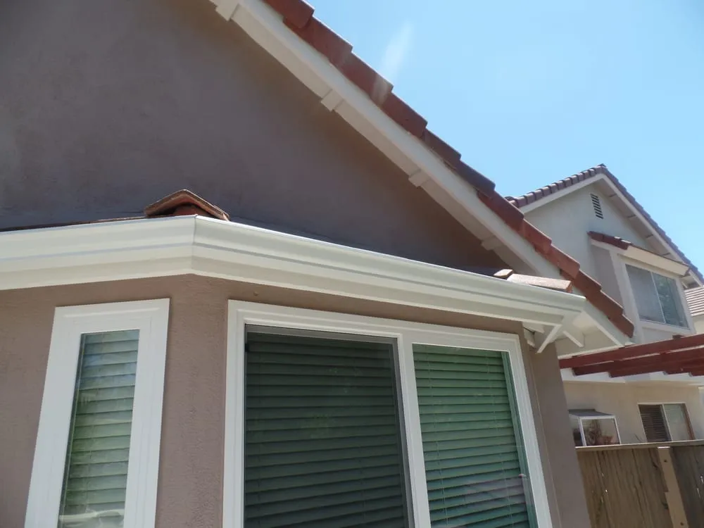 Slide of Golden State Rain Gutters