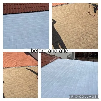 Golden State Roofing & Painting. Logo