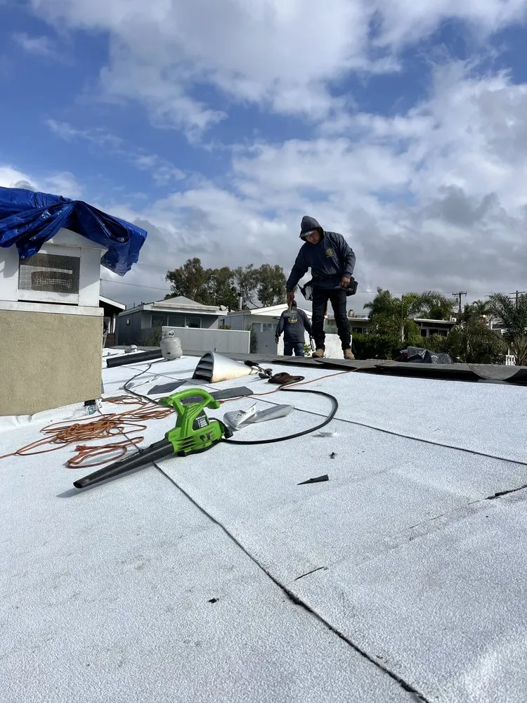 Slide of Golden Team Roofing