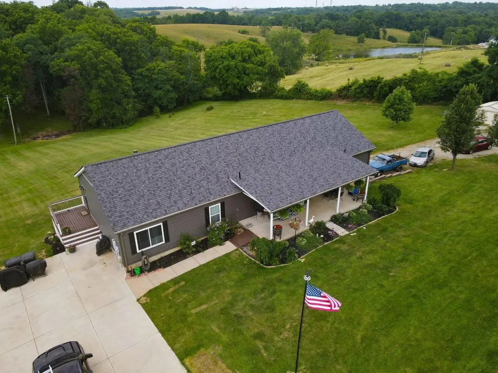 Slide of Golden Triangle Roofing