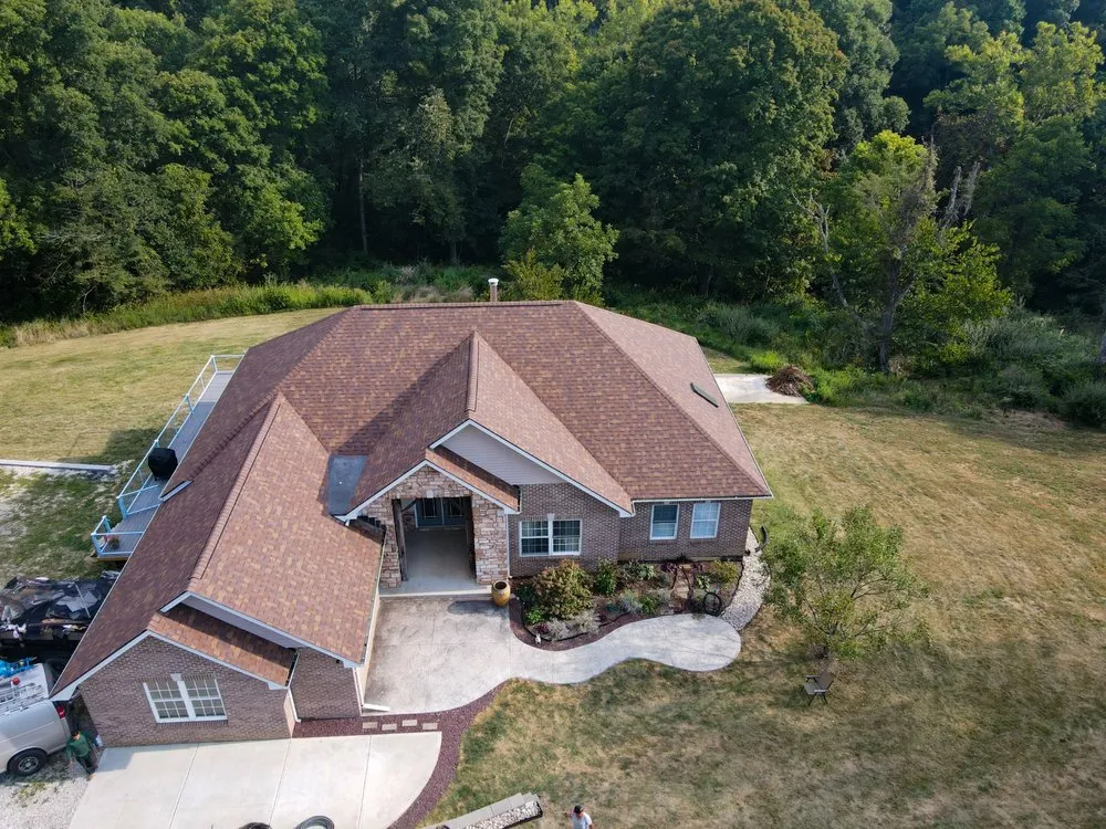 Slide of Golden Triangle Roofing