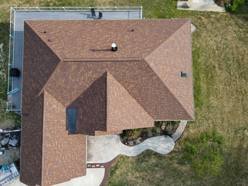 Slide of Golden Triangle Roofing