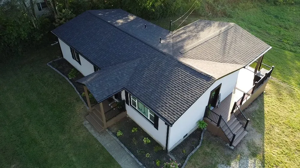 Slide of Golden Triangle Roofing