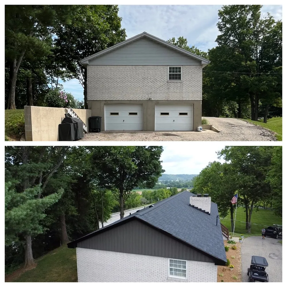 Slide of Golden Triangle Roofing