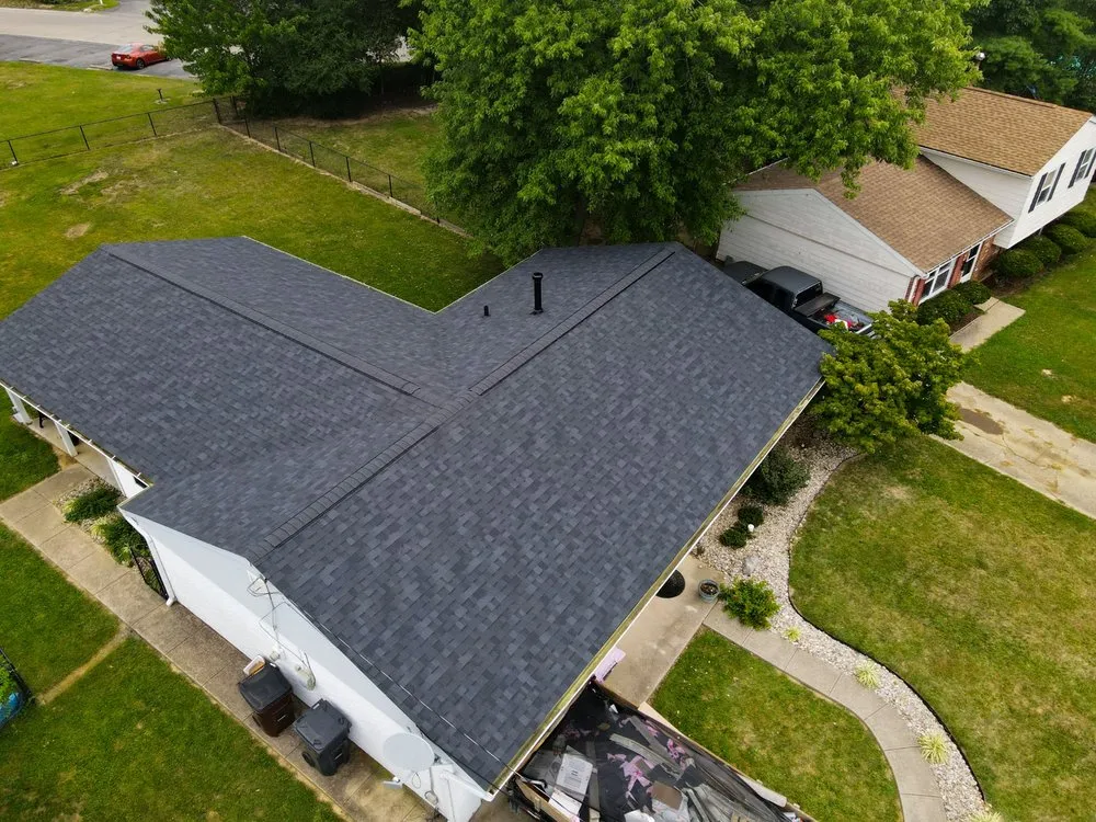 Slide of Golden Triangle Roofing