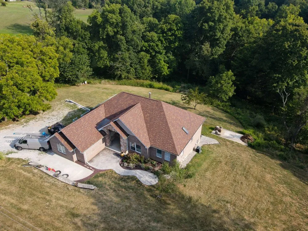 Slide of Golden Triangle Roofing