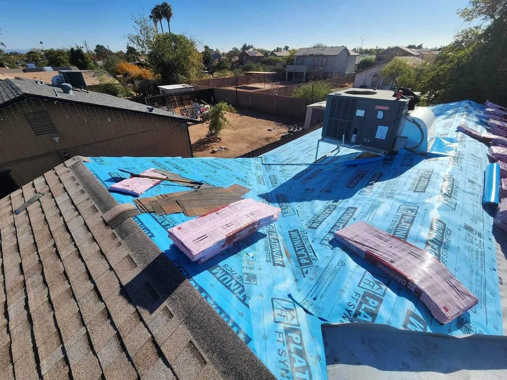 Slide of Golden Valley Roofing