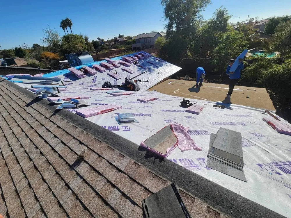 Slide of Golden Valley Roofing