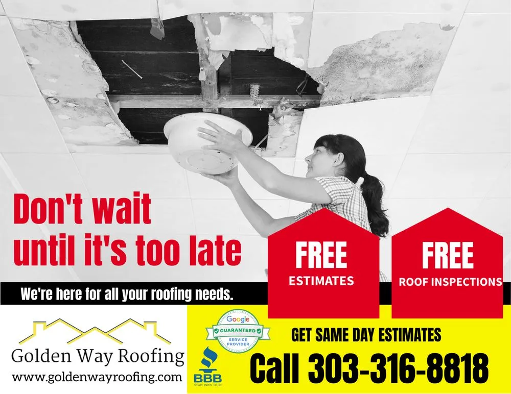 Slide of Golden Way Roofing