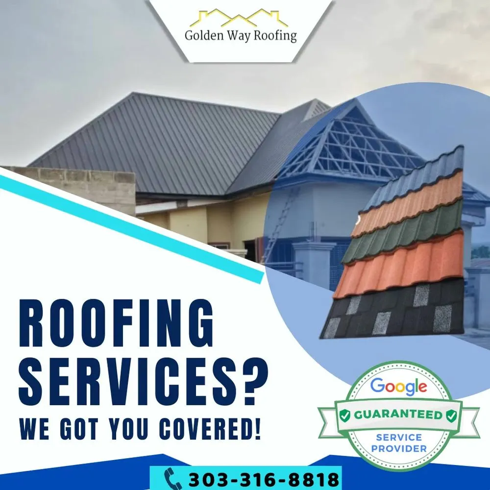 Slide of Golden Way Roofing