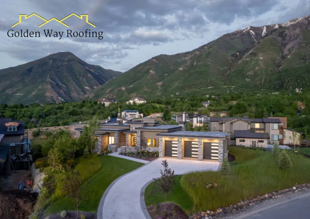 Slide of Golden Way Roofing