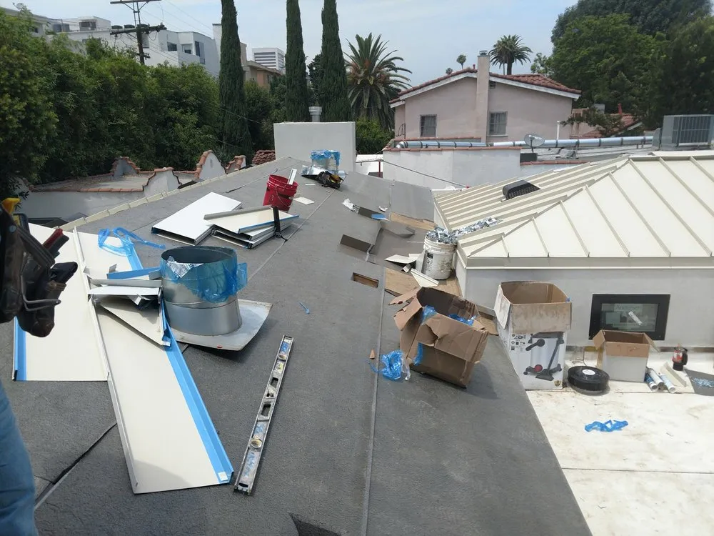 Slide of Golden Winter Roofing