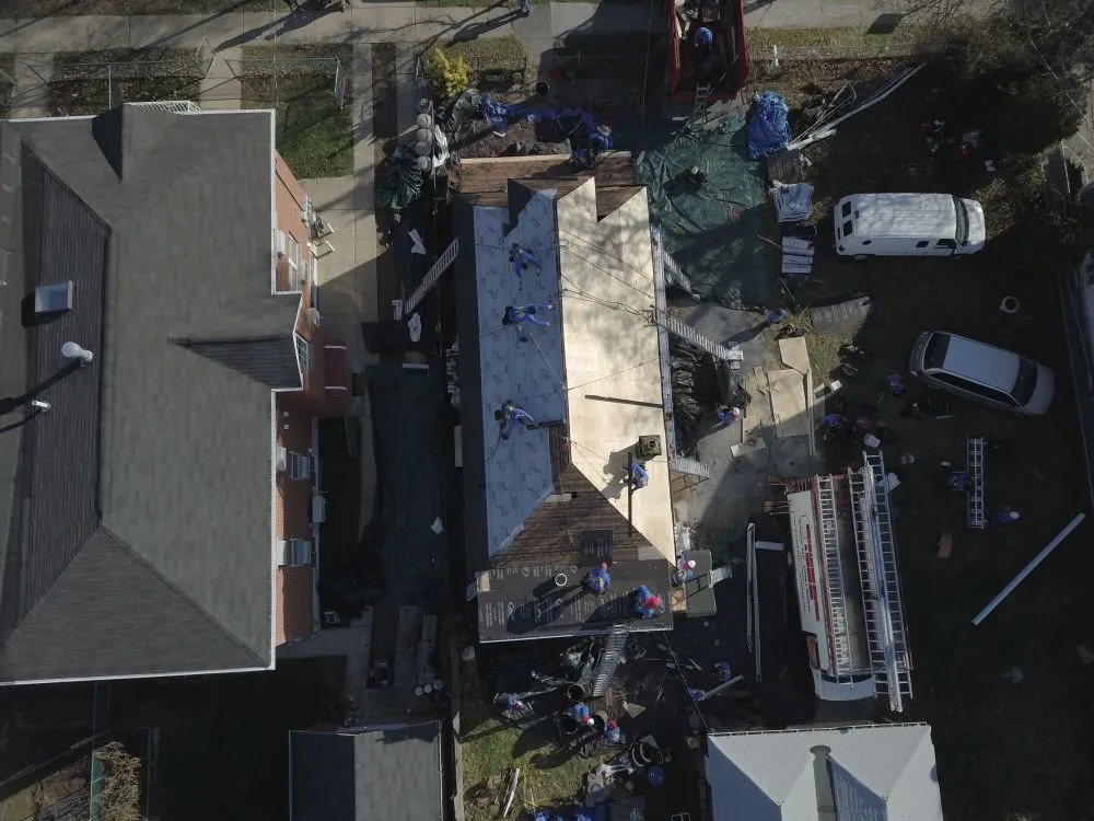 Slide of Goldenberg Roofing