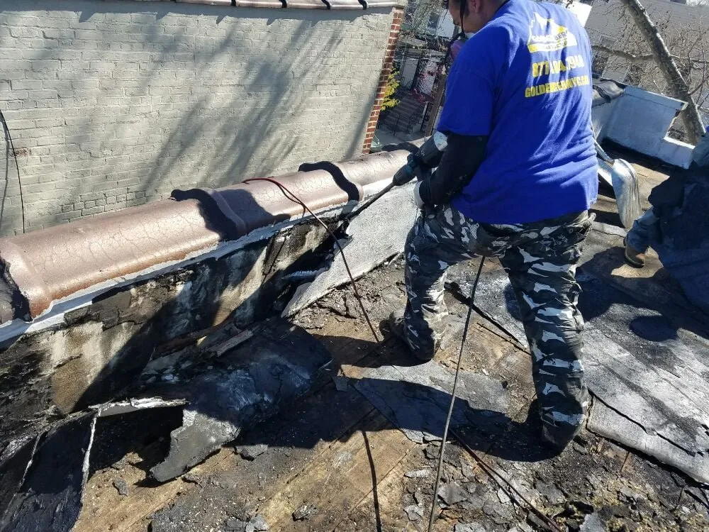Slide of Goldenberg Roofing NYC