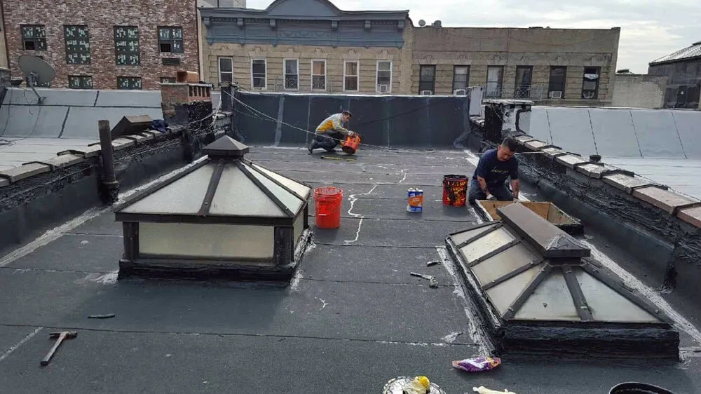 Slide of Goldenberg Roofing NYC