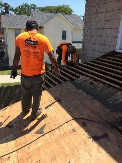 Slide of Goldman Roofing