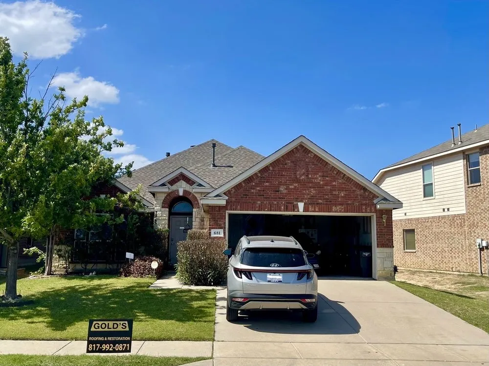Slide of Gold’s Roofing & Restoration