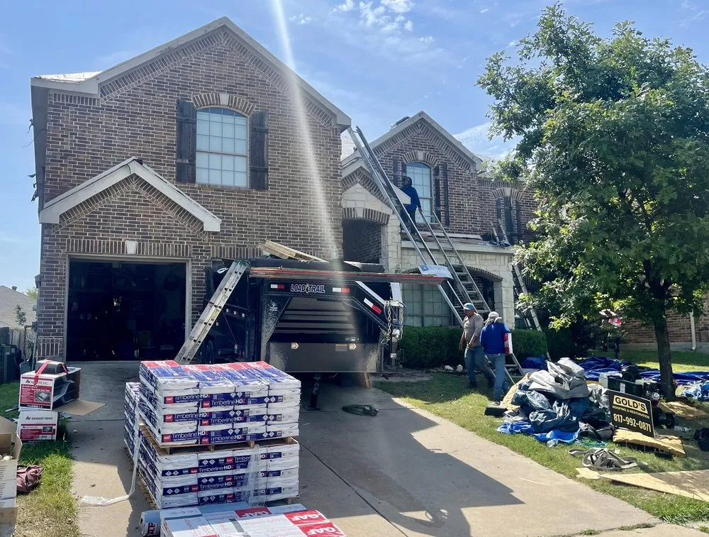 Slide of Gold’s Roofing & Restoration