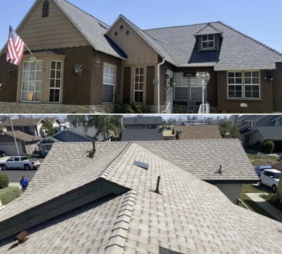 Slide of Goliath Roofing